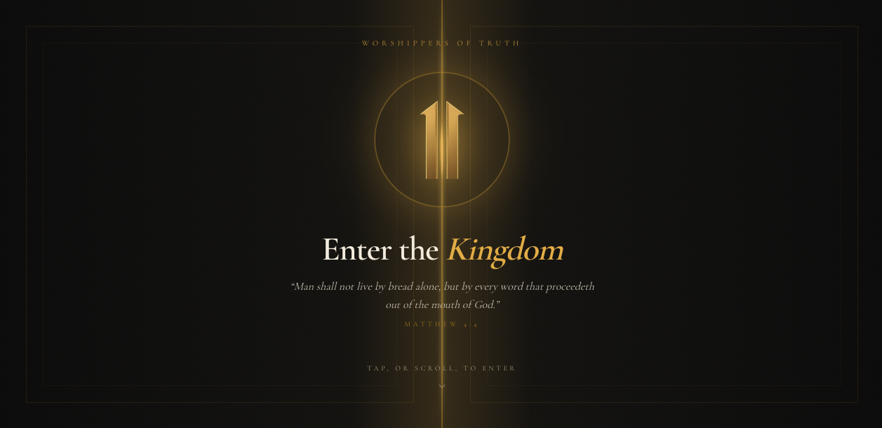 Kingdom of Truth — site preview